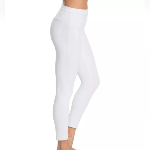 Spanx Jean-ish Ankle Leggings Pull On Skinny Pants, Size S - Picture 6 of 17